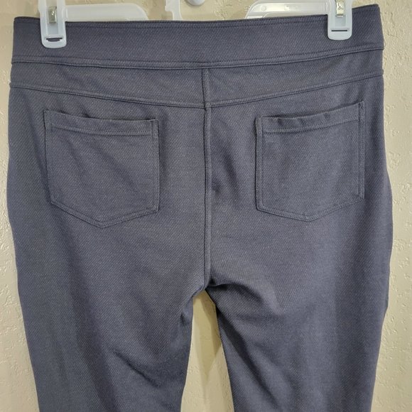 Athleta Women's Dark Grey Ponte Moto Pull-on Pants size XL - Picture 7 of 13